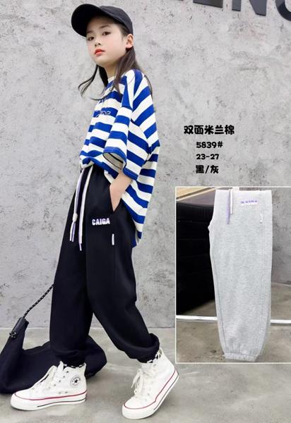 Штаны спорт Фунтик (6-10) 5839 black (деми)