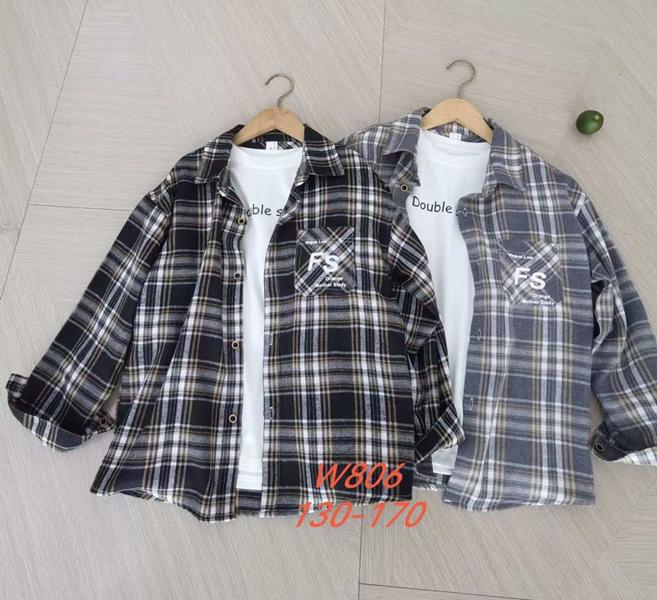 Рубашка Фунтик (8-12) 806 grey (деми)