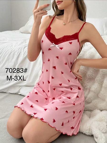 Ночнушка Brilliant (44-52) 70283 pink (лето)