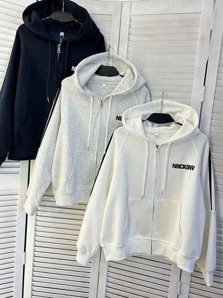 Кофта спорт Style Nadezhda (one size) 814 white (деми)