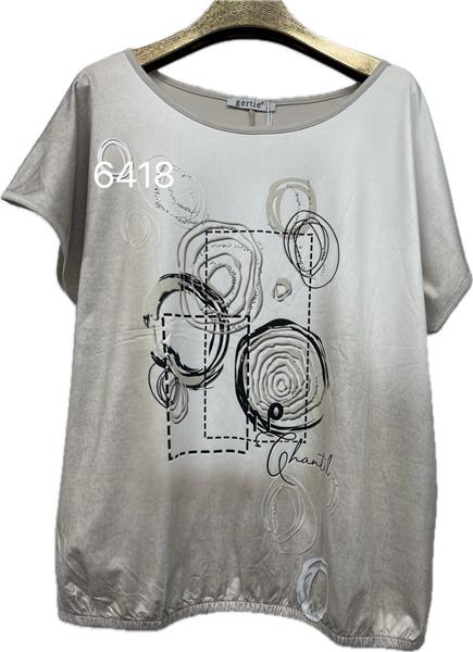 Футболка Style Nadezhda (M-3XL) 6418 beige (лето)