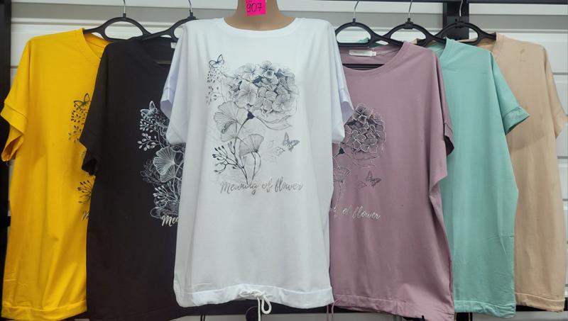 Футболка Style Nadezhda (2XL-5XL) 907 powder (лето)