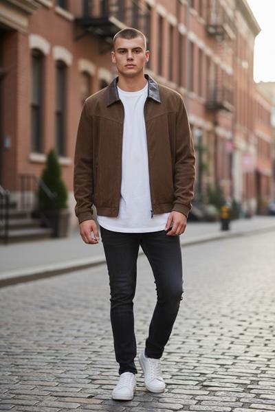 Куртка LiOpt (48-60) L36 brown (деми)