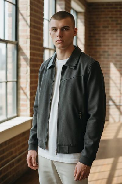 Куртка LiOpt (48-60) L38 d.grey (деми)