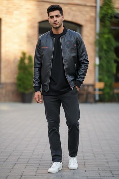 Куртка LiOpt (48-60) L41 black (деми)