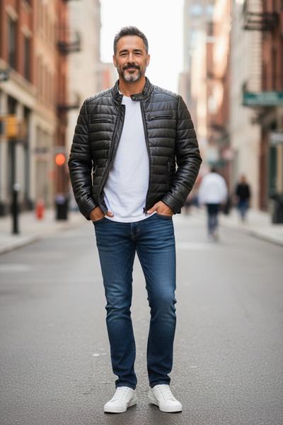 Куртка LiOpt (48-60) L47 black (деми)