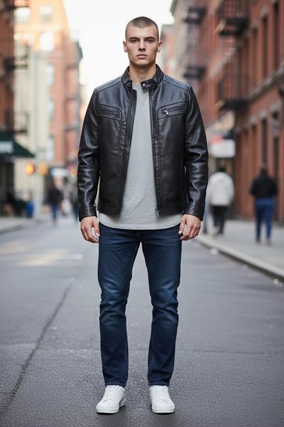 Куртка LiOpt (48-60) L24 black (деми)