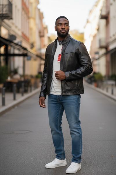 Куртка LiOpt (48-60) L28 black (деми)