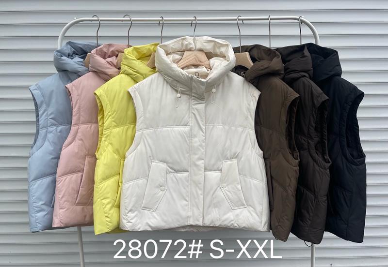 Жилетка DGMD (S-2XL) 28072 white (деми)