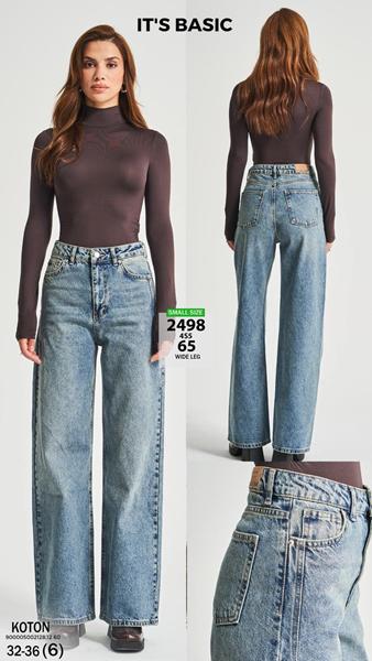 Джинсы Maxim Jeans (32-36) 2498-65 blue (деми)