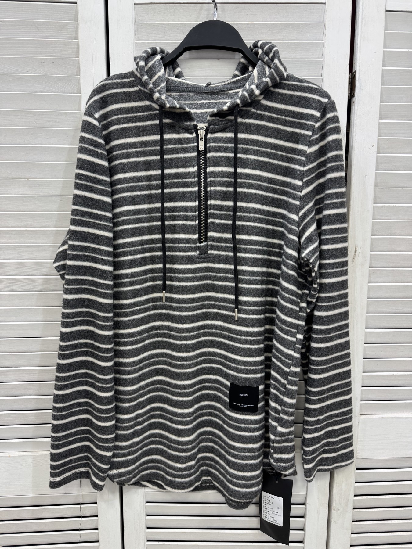 Свитер DIVO (one size) DV413 grey (деми)