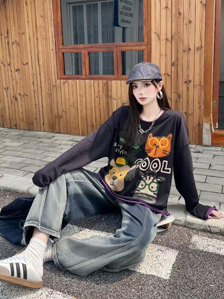 Свитер DIVO (one size) DV216 black (деми)