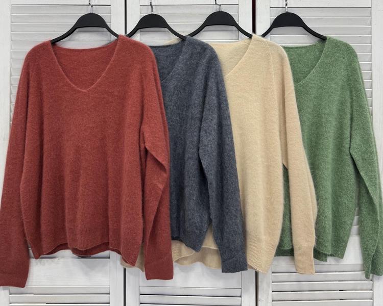 Свитер DIVO (one size) DV268 grey (деми)