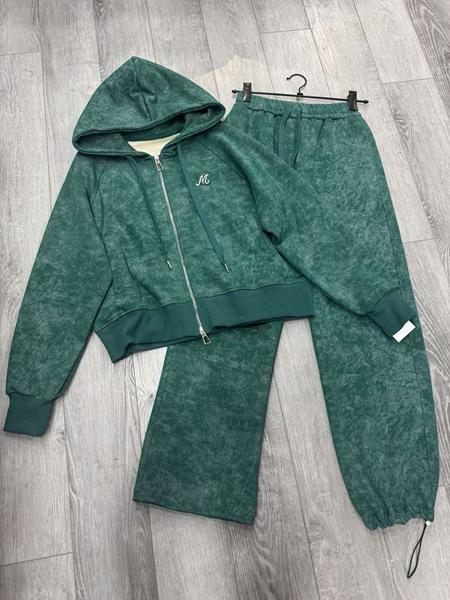 Костюм спорт DIVO (S-L) DV41 green (деми)