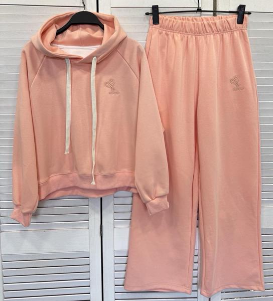 Костюм спорт DIVO (S-L) DV43 peach (деми)