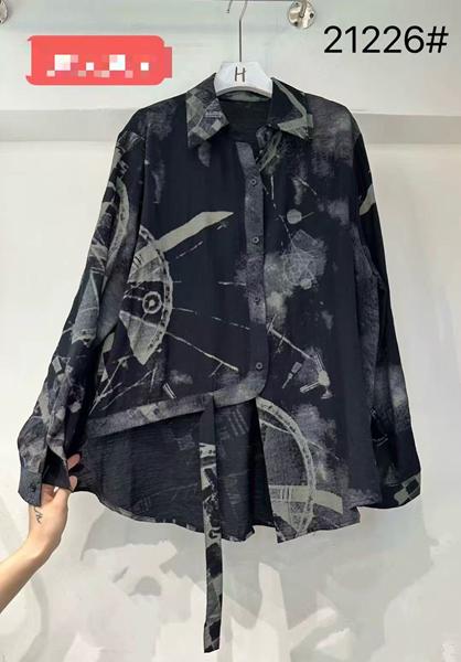 Блузка DIVO (one size) 21226 black (деми)