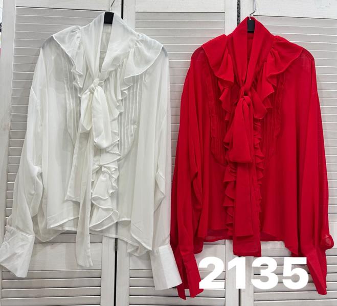 Блузка DIVO (one size) 2133 white (деми)