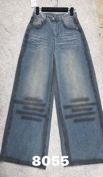 Джинсы DIVO (S-XL) 8055 l.blue (деми)