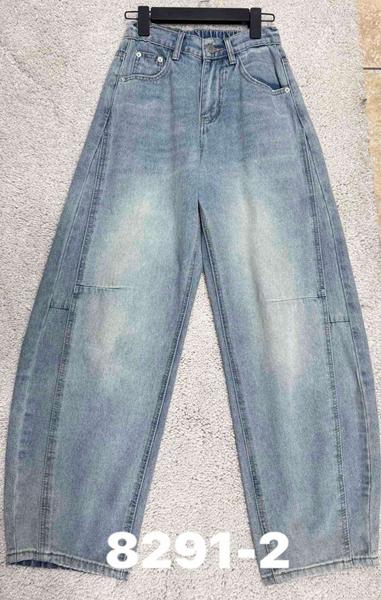 Джинсы DIVO (S-XL) 8291-2 l.blue (деми)