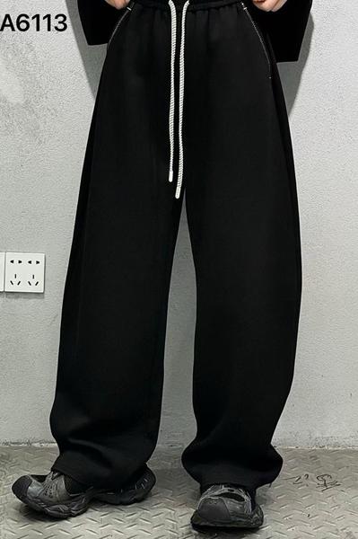 Штаны спорт DIVO (S-L) A6113 black (деми)