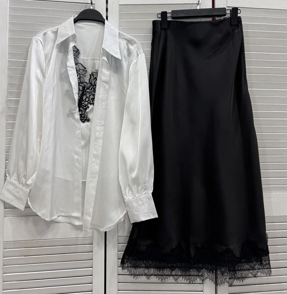 Рубашка DIVO (M-L) DV157 white (деми)