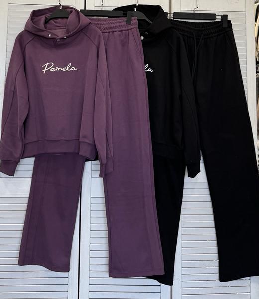 Костюм спорт DIVO (S-L) DV321 black (деми)