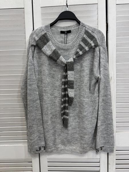 Свитер DIVO (one size) DV365 grey (зима)