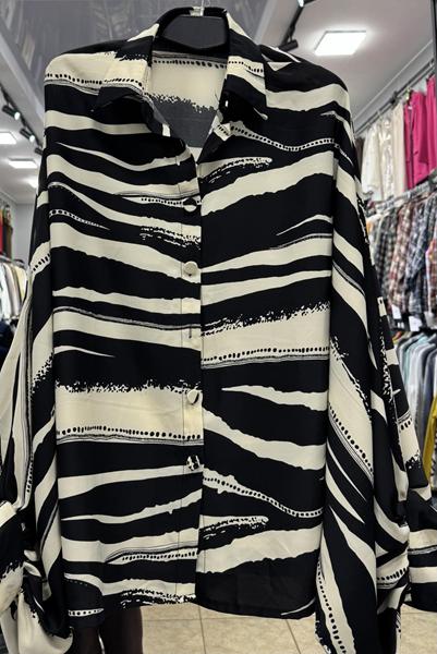 Блузка DIVO (one size) DV392 black (деми)