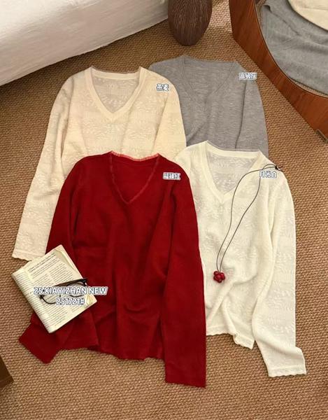 Свитер DIVO (one size) DV460 red (деми)