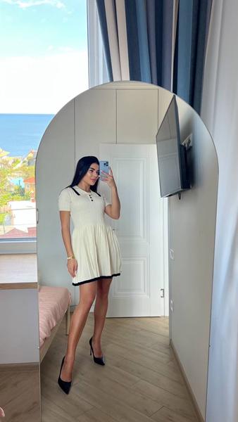 Платье Style Nadezhda (one size) 299 milk (лето)