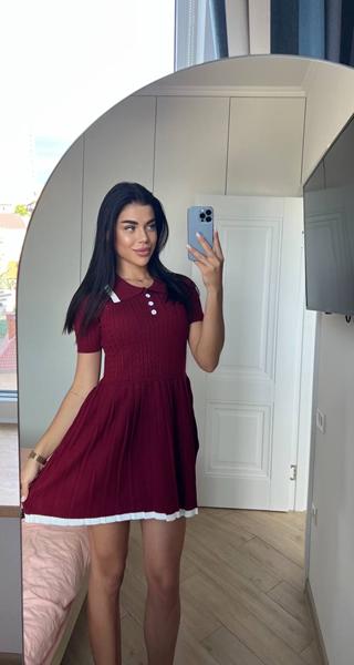 Платье Style Nadezhda (one size) 299 wine (лето)