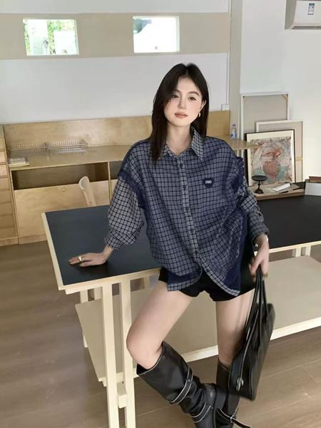 Рубашка Style Nadezhda (one size) 8616 blue (деми)