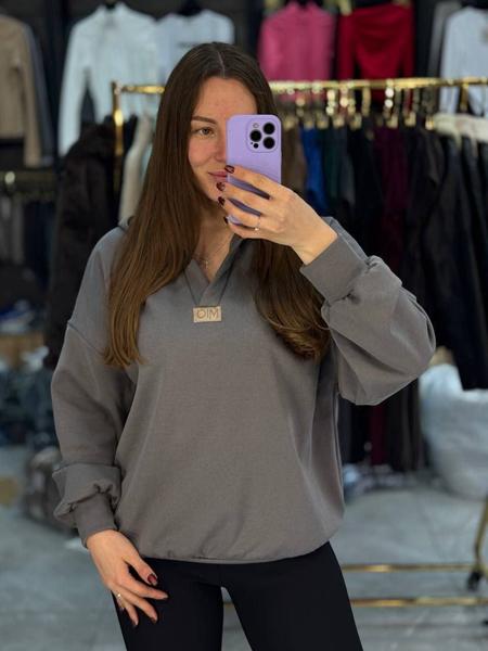 Батник Arina (42-52) 1676 grey (деми)