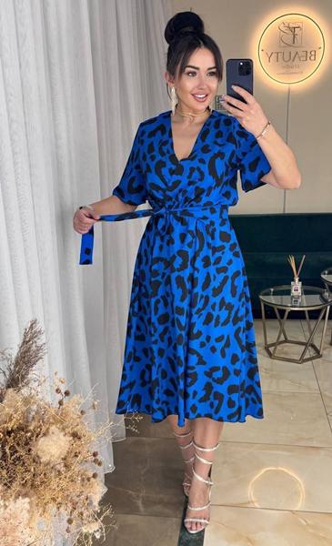 Платье Arina (42-52) 2353 blue (лето)