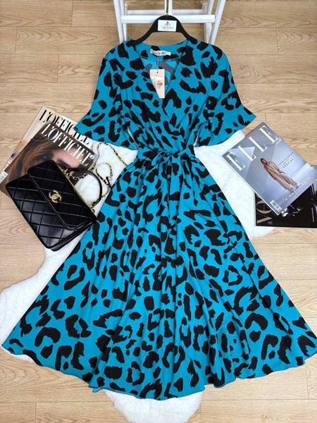 Платье Arina (42-52) 2353 l.blue (лето)