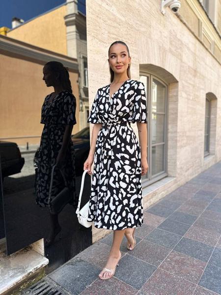 Платье Arina (42-52) 2353 white (лето)