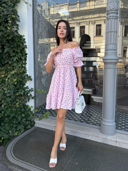 Платье Arina (42-48) 2467-1 pink (лето)