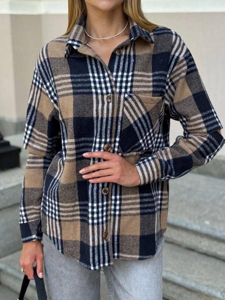 Рубашка Arina (42-48) 2473 beige (зима)