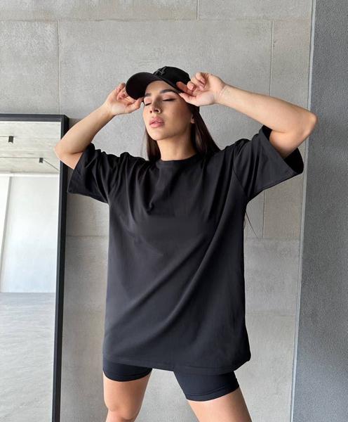 Футболка Arina (42-50) 4141 black (лето)