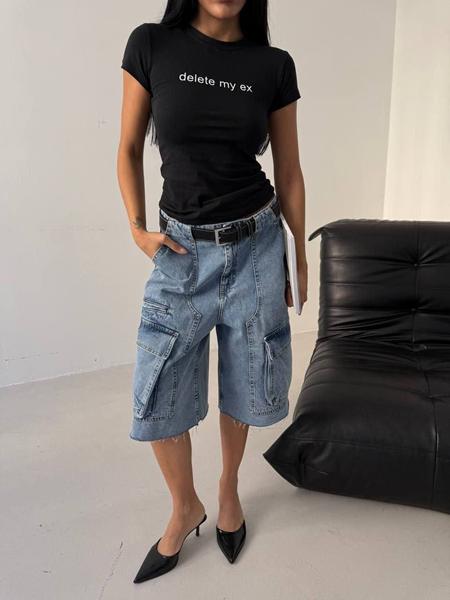 Футболка Arina (42-48) 4205 black (лето)