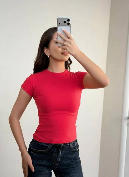 Футболка Arina (42-48) 5148 red (лето)