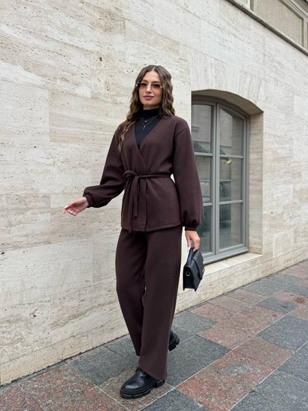 Костюм Arina (42-48) 5168 brown (зима)