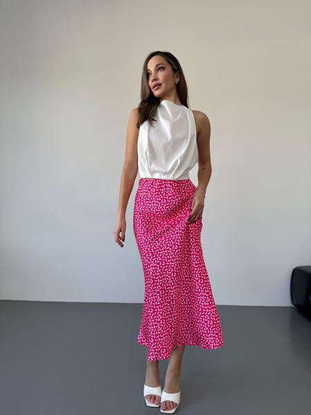 Юбка Arina (42-46) 8066 pink (лето)