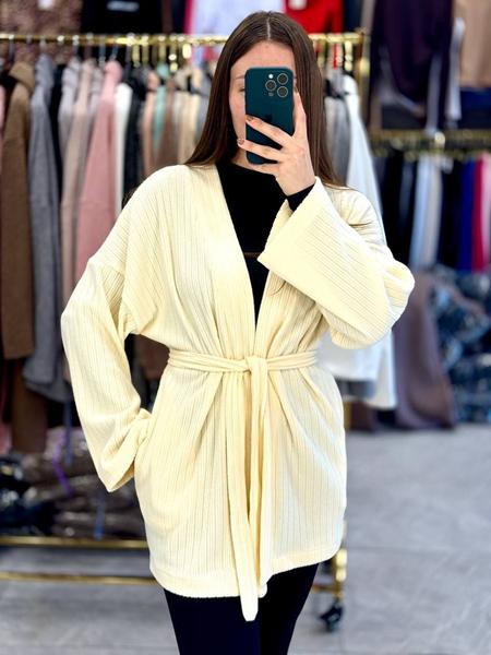 Кардиган Arina (42-48) 1666 yellow (деми)