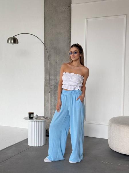 Штаны Arina (42-52) 3104 l.blue (деми)