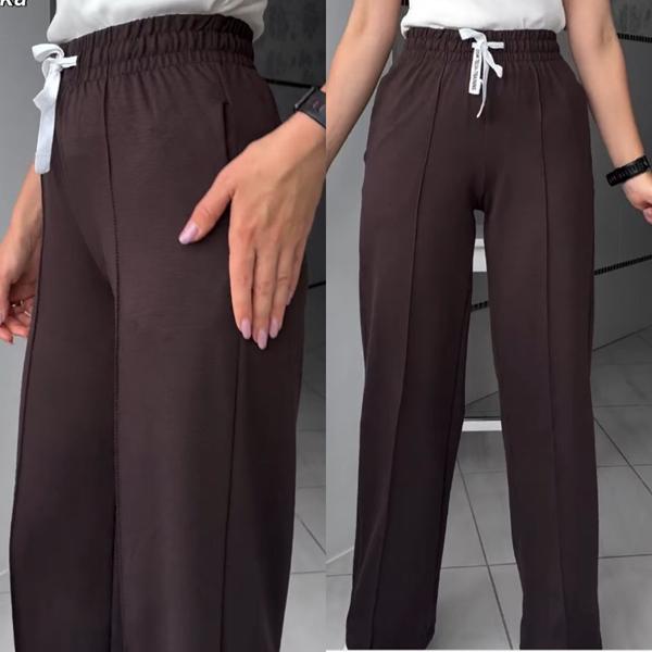 Штаны спорт Sport style (2XL-5XL) 10048 brown (деми)