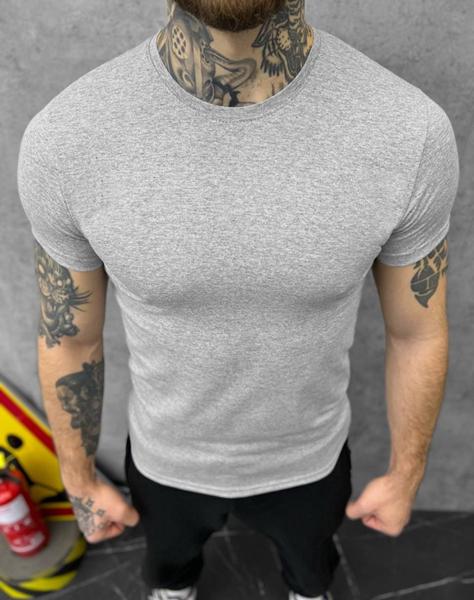 Футболка Madoka (2XL-6XL) 1242 grey (лето)