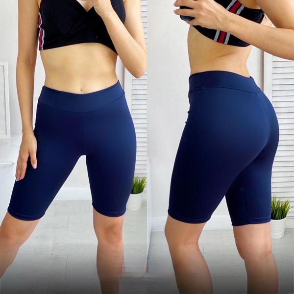 Велосипедки Sport style (S-XL) 571 blue (лето)