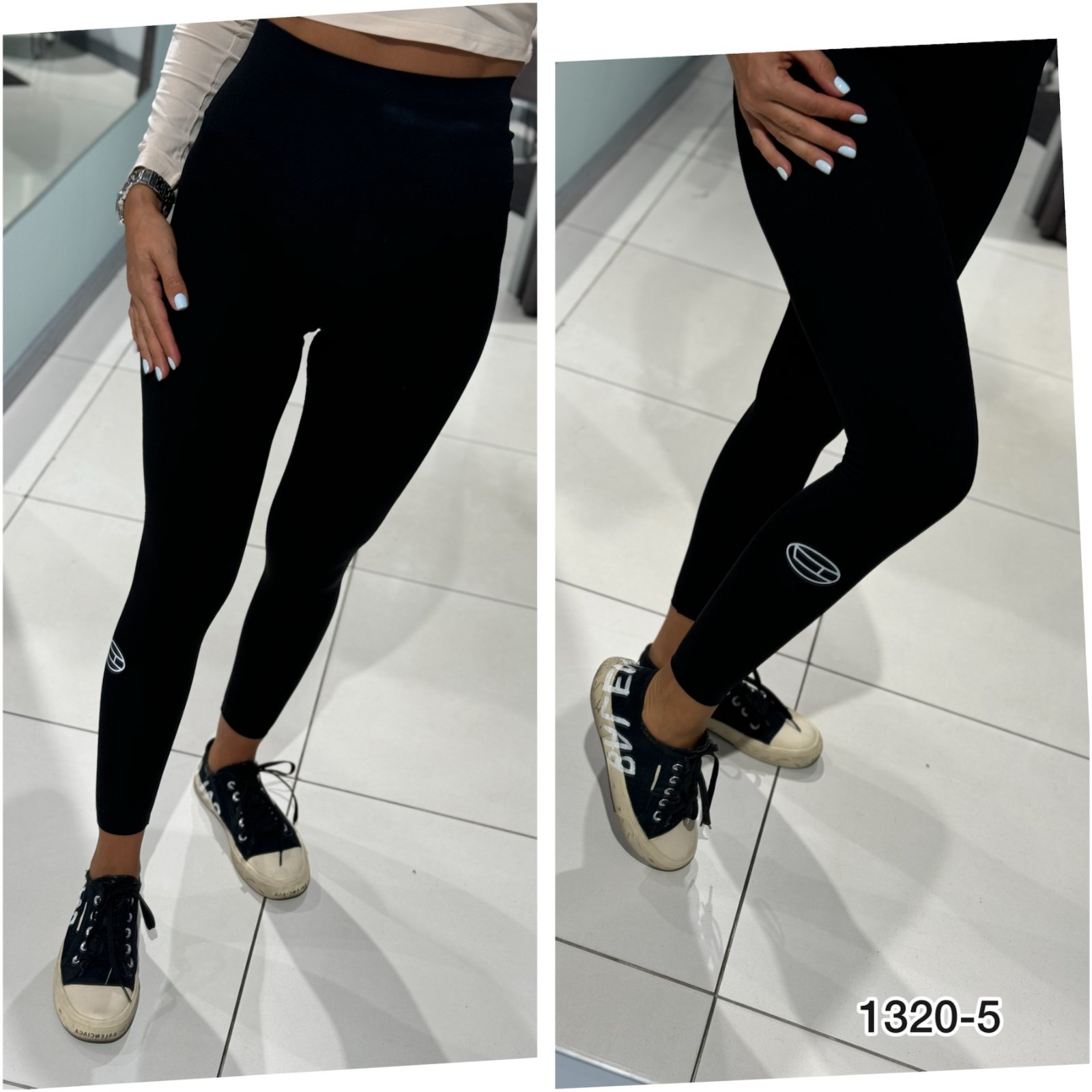 Лосины Comod (S-XL) 1320-5 black (зима)