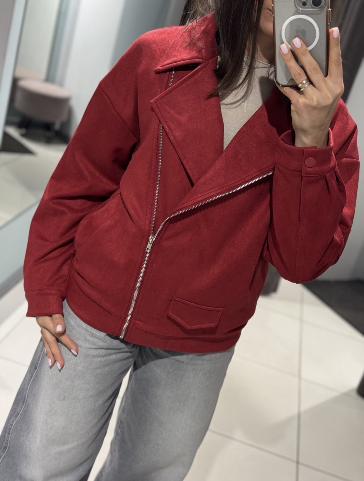 Куртка Comod (S-L) 1769 red (деми)